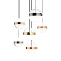 Ideal Lux Pendel GALAXY  IP20, kobber, messing, nikkel 
