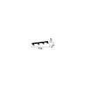 ceiling luminaire RUDY 4 flames GU10 IP20