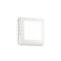 Loftlampe UNIVERSAL17 firkantet IP20, hvid 