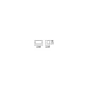 Ideal Lux Udendørs wall luminaire REX-1 UP/DOWN E27 IP44, sort dæmpbar