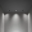 Ideal Lux Installationshus ZEUS rund, sort