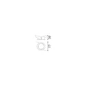 Ideal Lux Installationshus ZEUS rund, sort