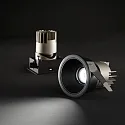 Ideal Lux Installationshus ZEUS firkantet, sort