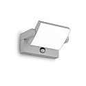 Udendørs wall luminaire SWIPE AP PIR med sensor, vipbar, med diffuser IP54, grå 