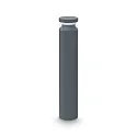 Pælelys BOEING H070 cylindrisk, omskiftelig, med diffuser IP65, antracit, mat 