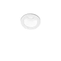 Indbygnings loftlampe QUARK rund IP20, hvid 