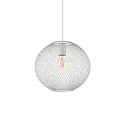 pendant luminaire NET 2 E27 IP20, white dimmable