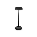 Batteri bordlampe TOFFEE IP54, sort dæmpbar