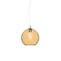 pendant luminaire NEMO D30 E27 IP20, amber 