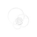 ceiling luminaire FRAME CERCHIO IP20, white 