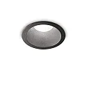 Indbygnings loftlampe GAME TRIM ROUND 85MM rund, stiv, UGR < 19, on/off IP40/IP20, guld, sort 