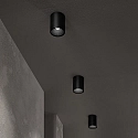 Ideal Lux overflade downlight NITRO D08 ROUND rund, stiv, med linseoptik, on/off IP20, hvid mat 