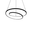 Pendel OZ D60 ON-OFF rund, on/off IP20, sort mat 