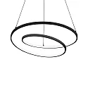 Pendel OZ D80 ON-OFF rund, on/off IP20, sort mat 