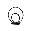 Bordlampe OZ TL ON-OFF rund, med afbryder IP20, sort mat 