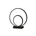 Bordlampe OZ TL ON-OFF rund, med afbryder IP20, sort mat 
