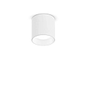 overflade downlight NITRO D04 ROUND rund, stiv, med linseoptik, on/off IP20, hvid mat dæmpbar