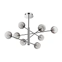 Pendel EQUINOXE 8-flammer G4 IP20, røgfarver 