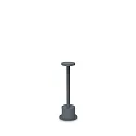 Pælelampe TOFFEE D080 H025 IP65, antracit 