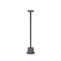 Pælelampe TOFFEE D080 H050 IP65, antracit 