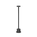 Pælelampe TOFFEE D080 H050 IP65, sort 