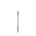 Jordspydslampe TWIGGY SPHERE H65 IP65, sort 