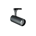 1-phase spot FOX 8W SMALL / ON-OFF 930 adjustable, switchable IP20, black matt 