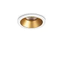 Indbygnings loftlampe GAME TRIM ROUND 58MM rund, stiv, UGR < 19, omskiftelig IP40/IP20, guld, hvid 