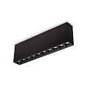 overflade downlight LIKA PL SURFACE D27 10-flammer, on/off, UGR < 16 IP20, sort mat 