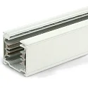 3-faset tillægsskinne CLASSIC SURFACE 200CM, blank, hvid