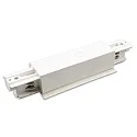 3-phase CLASSIC - entered power feed, recessed mount, white