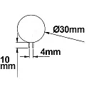 ISOLED LED lyskilde G4 10SMD G4 2W 127lm 3000K 120° CRI >80 