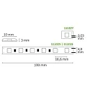 ISOLED LED Strip HEQ852-Flexband Classic hvid