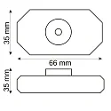 ISOLED dimmer, black