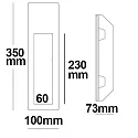 ISOLED Indbygningslampe GU10 IP20, hvid