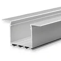 indbygningsprofil WING20, aluminium
