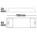 ISOLED Dæmper Sys-One, hvid