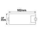 ISOLED Dæmper Sys-One, hvid