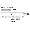 ISOLED LED Strip CRI930-Flexband ANGLE