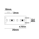 ISOLED LED CRI927 Linear-Flex strip, 24V, 10W, IP20, warm white