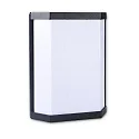 Outdoor wall luminaire, IP54, 26 x 20 x 7cm, 2x E27 T45, excl. lamps, aluminium, anthracite
