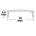 ISOLED tilbehør Wireophæng SURF15 FLEX, hvid 200cm