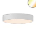 LED ceiling luminaire, Ø 80cm, 105W, ColorSwitch 3000|3500|4000K 7550lm 120°, dimmable, white