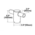ISOLED adapter Street Light HE75-115, sort