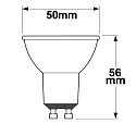 ISOLED Reflektorpære GU10 dæmpbar GU10 5,5W 430lm 3000K 45° CRI 90-100 dæmpbar