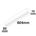 Pendellampe IP20, hvid 