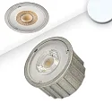 Recessed LED spot GU10 with externer connection box, Ø 5cm, IP20, CRI >95, dimmable, 5W 4000K 400lm 38°