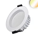 Downlight dæmpbar IP20, hvid dæmpbar