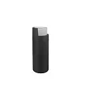 LED Bollard pole light-6, IP54, 6W 3000K 430lm, aluminium, sand black, height 30cm