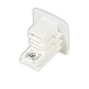 3-faset endekappe SERIE S1, hvid mat